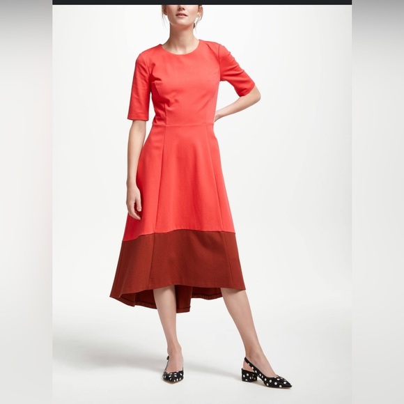 Boden Dresses & Skirts - BODEN Wren Ponte Midi Dress Pink Red Size US 10R